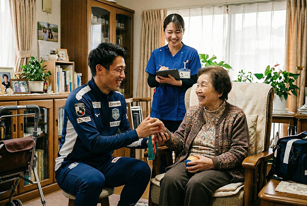 スポーツ選手×訪問看護——意外なほど相性がいい理由とは？